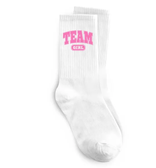 Носки Girl team Белый фото