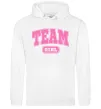 Мужская толстовка (худи) Girl team Белый Мужская толстовка (худи) Girl team Белый фото
