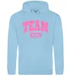 Мужская толстовка (худи) Girl team Голубой Мужская толстовка (худи) Girl team Голубой фото