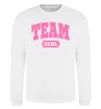 Свитшот Girl team Белый Свитшот Girl team Белый фото