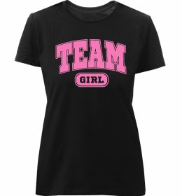 Женская премиум футболка Girl team