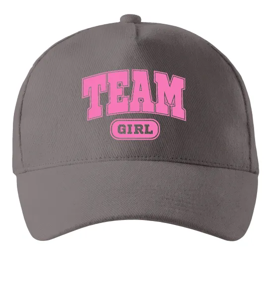 Кепка Girl team Серый фото