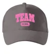 Кепка Girl team Серый фото
