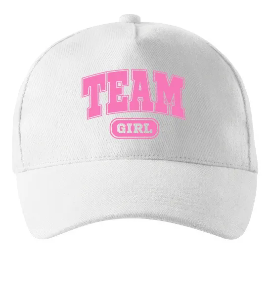 Кепка Girl team Белый фото