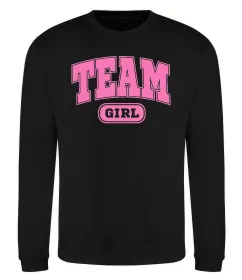 Свитшот Team girl Белый фото