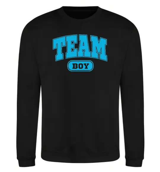 Свитшот Boy team Черный фото