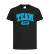 Детская футболка Boy team Черный Детская футболка Boy team Черный фото