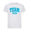 Детская футболка Boy team Белый Детская футболка Boy team Белый фото