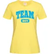 Женская футболка Boy team Лимонный фото