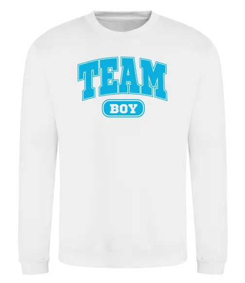 Світшот Boy team Білий фото