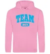 Женская толстовка (худи) Boy team Розовый фото