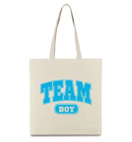 Эко-сумка Boy team Бежевый фото