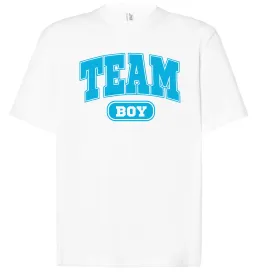 Футболка Оверсайз Team girl Белый фото