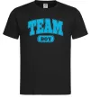 Мужская футболка Boy team Черный фото
