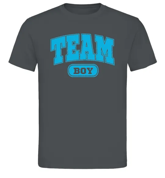 Мужская футболка Boy team Графит фото