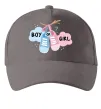 Кепка Boy or girl Серый фото