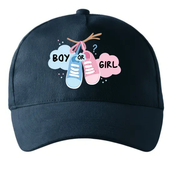 Кепка Boy or girl Темно-синий фото