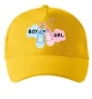 Кепка Boy or girl Солнечно желтый фото