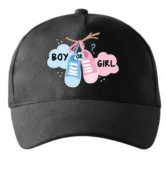 Кепка Boy or girl Черный фото