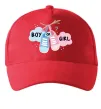Кепка Boy or girl Красный фото