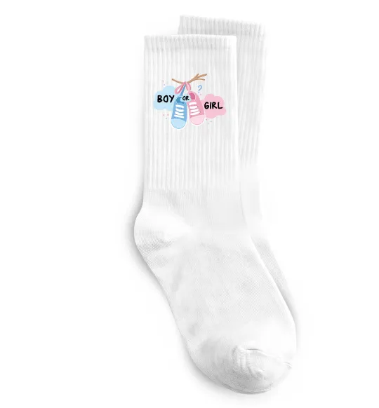 Носки Boy or girl Белый фото
