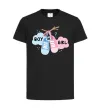 Детская футболка Boy or girl Черный фото