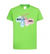 Детская футболка Boy or girl Лаймовый фото