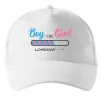 Кепка Boy or girl loading Белый фото