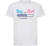 Детская футболка Boy or girl loading Белый фото