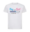 Детская футболка Boy or girl loading Белый фото