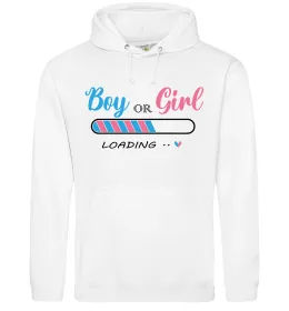 Женская толстовка (худи) Team boy Белый фото