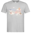 Мужская футболка Boy or girl хмаринки Серый Мужская футболка Boy or girl хмаринки Серый фото