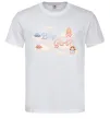 Мужская футболка Boy or girl хмаринки Белый Мужская футболка Boy or girl хмаринки Белый фото