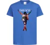 Дитяча футболка This is it Michael Jackson Яскраво-синій фото