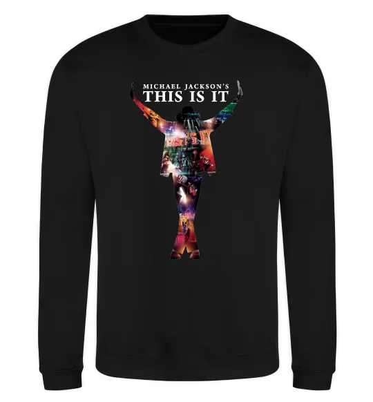 Свитшот This is it Michael Jackson Черный фото