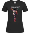 Жіноча футболка This is it Michael Jackson Чорний Жіноча футболка This is it Michael Jackson Чорний фото