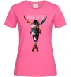 Жіноча футболка This is it Michael Jackson Яскраво-рожевий Жіноча футболка This is it Michael Jackson Яскраво-рожевий фото