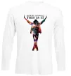 Лонгслів This is it Michael Jackson Білий Лонгслів This is it Michael Jackson Білий фото
