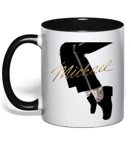 Чашка з кольоровою ручкою