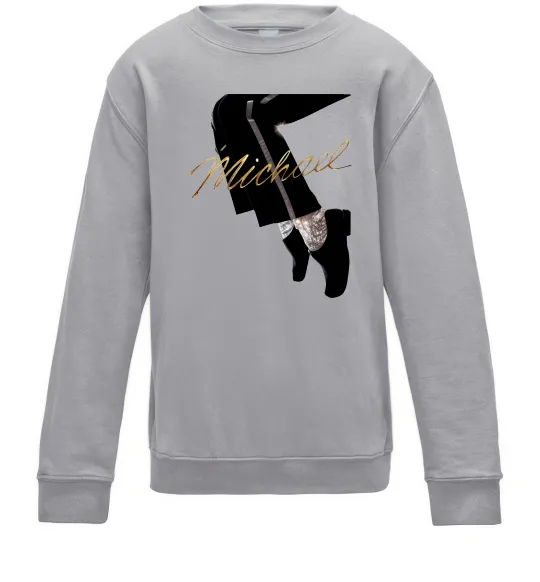 Дитячий світшот Michael Сірий меланж фото