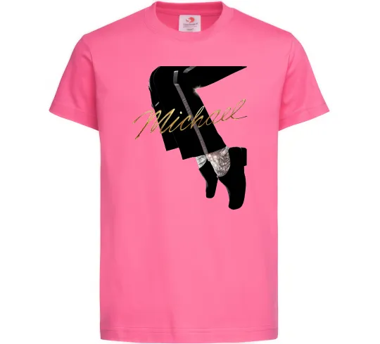 Дитяча футболка Michael Яскраво-рожевий фото