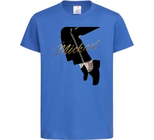 Дитяча футболка Michael Яскраво-синій фото