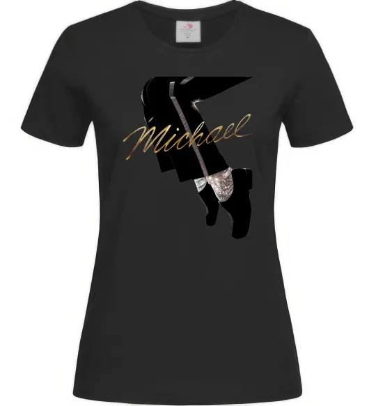 Жіноча футболка Michael Чорний фото