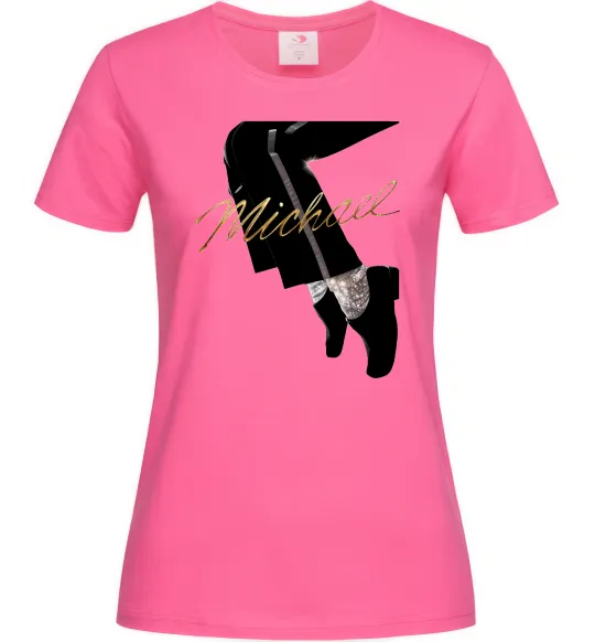 Жіноча футболка Michael Яскраво-рожевий фото