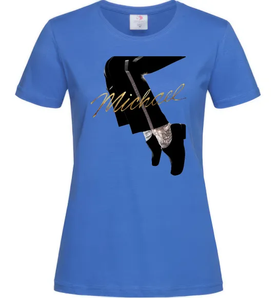 Жіноча футболка Michael Яскраво-синій фото