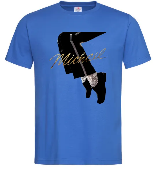Чоловіча футболка Michael Яскраво-синій фото