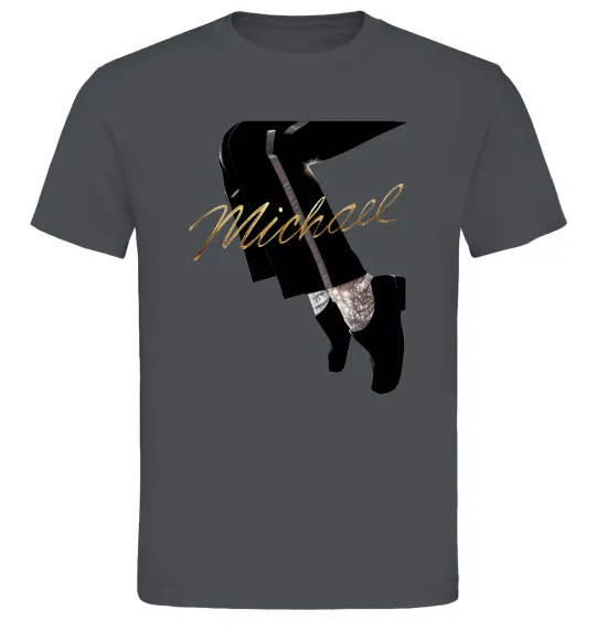 Чоловіча футболка Michael Графіт фото