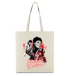 Еко-сумка Michael Jackson колаж Бежевий фото