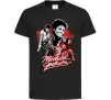 Дитяча футболка Michael Jackson колаж Чорний фото
