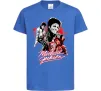 Дитяча футболка Michael Jackson колаж Яскраво-синій фото